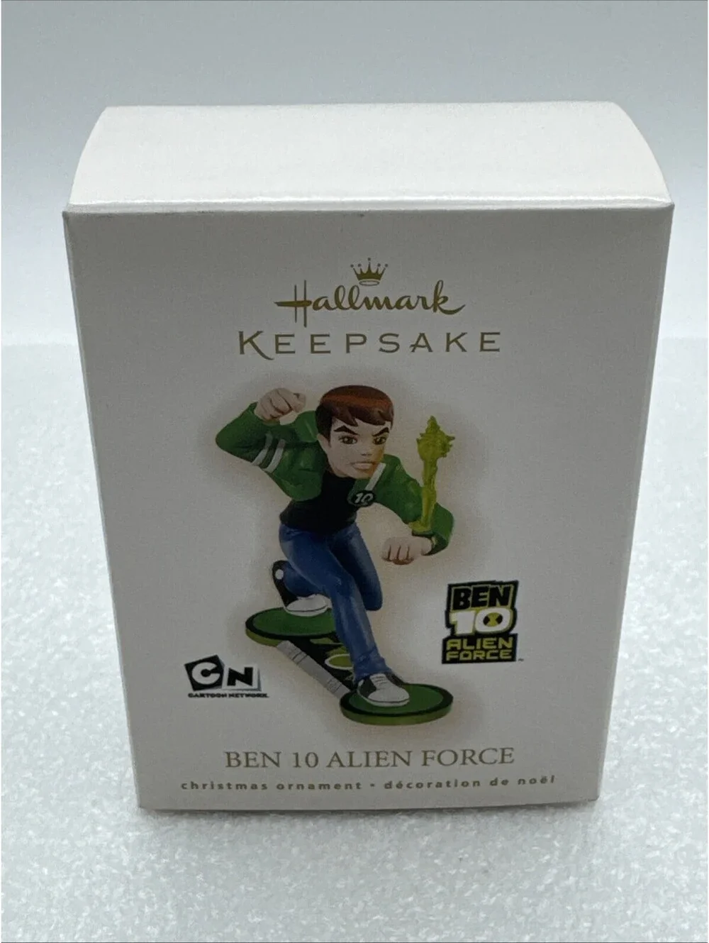 2009 Hallmark KEEPSAKE Ben 10 Alien Force Cartoon Network Christmas Ornament New